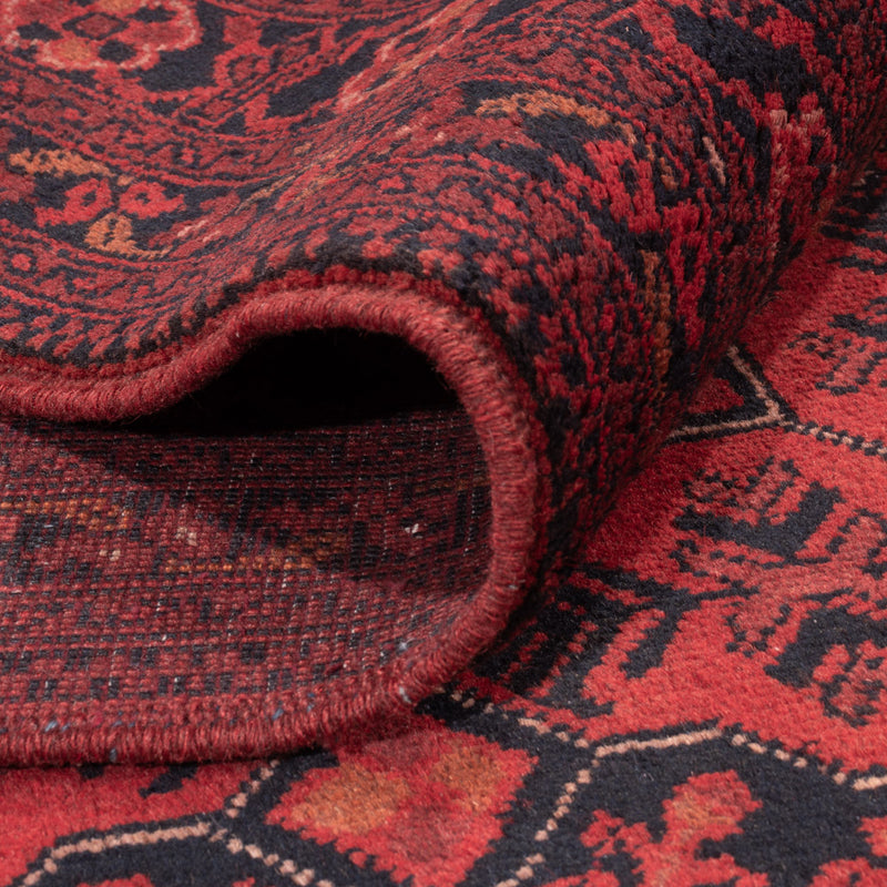 Afghan Teppich - 288 x 193 cm - rot