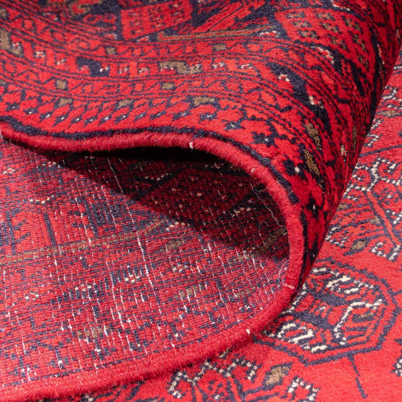 Afghan Teppich - 343 x 248 cm - rot