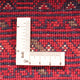 Afghan Teppich - 343 x 248 cm - rot