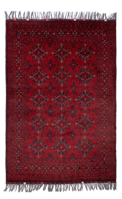 Afghan Teppich - Buchara - 293 x 194 cm - rot
