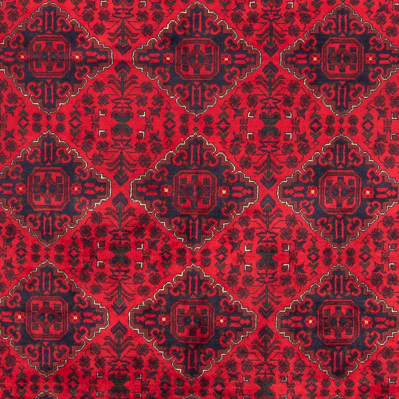 Afghan Teppich - 285 x 198 cm - rot