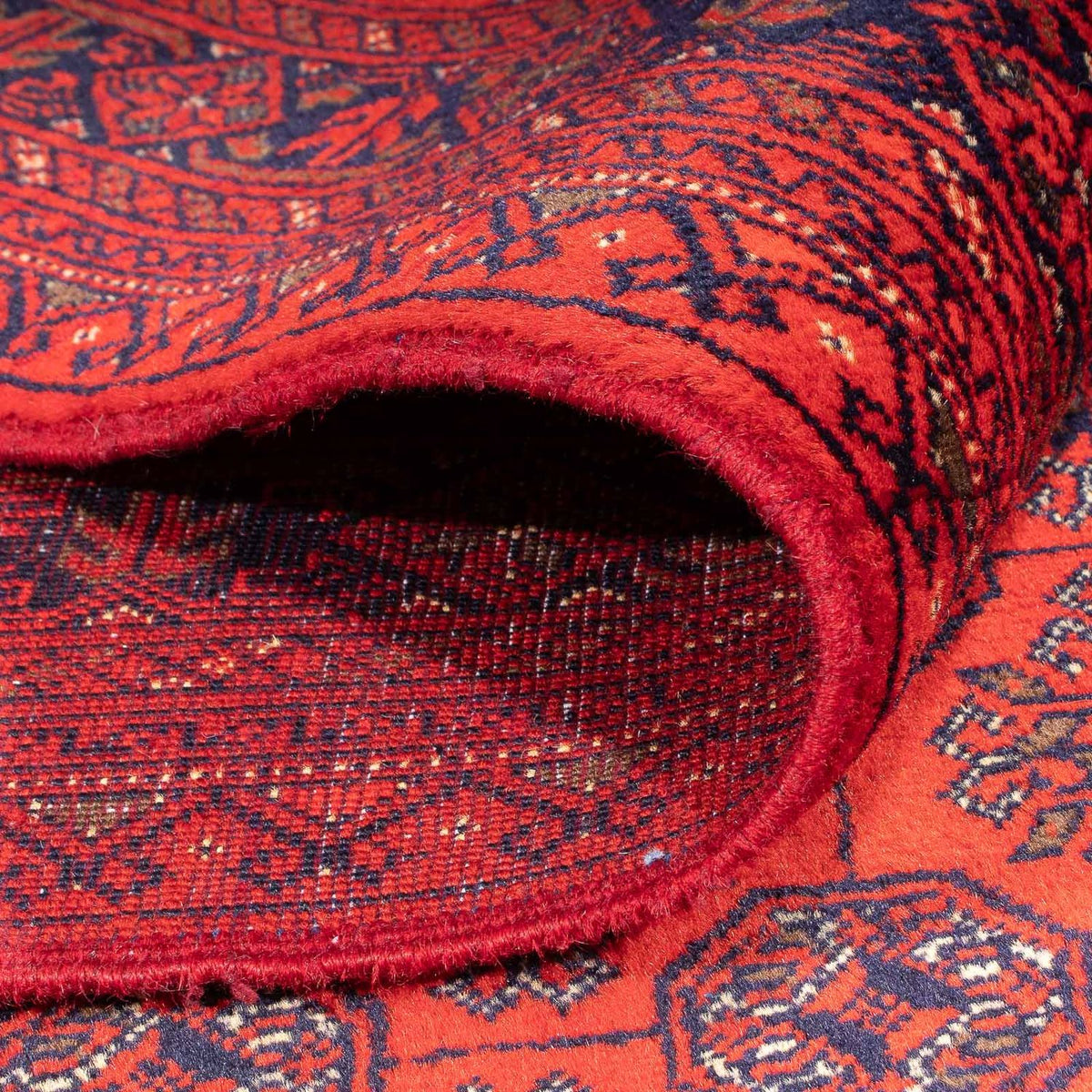 Afghan Teppich - 285 x 198 cm - rot