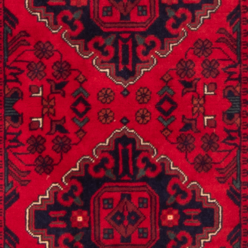 Läufer Afghan - 292 x 90 cm - rot