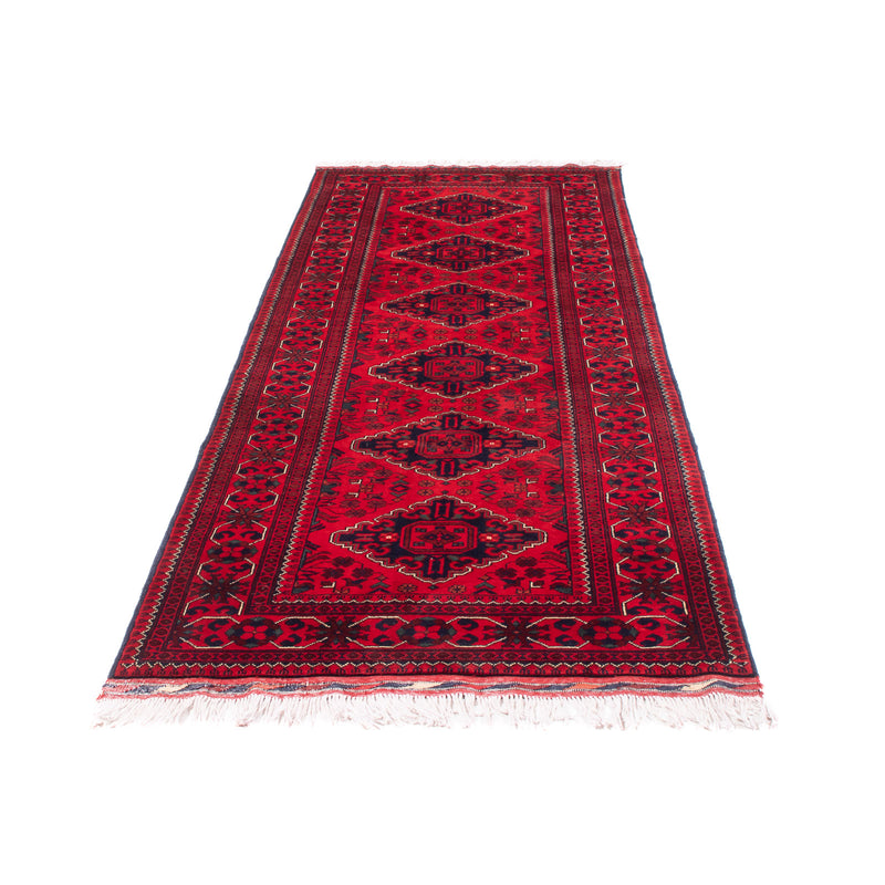 Läufer Afghan - 292 x 90 cm - rot
