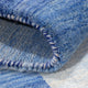 Gabbeh Teppich - Loribaft Softy - 185 x 123 cm - blau
