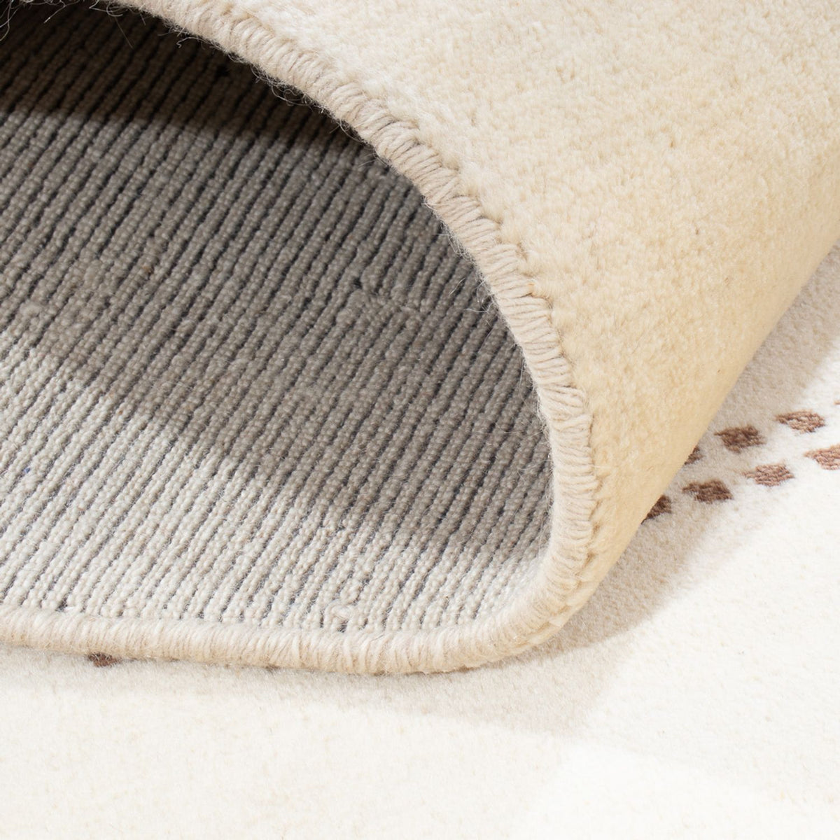 Gabbeh Teppich - Loribaft Softy - 174 x 120 cm - beige