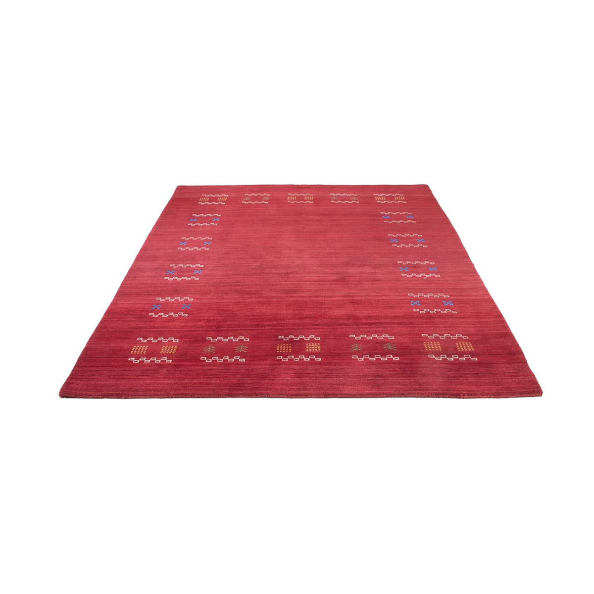 Gabbeh Teppich - Loribaft Softy - 240 x 170 cm - rot