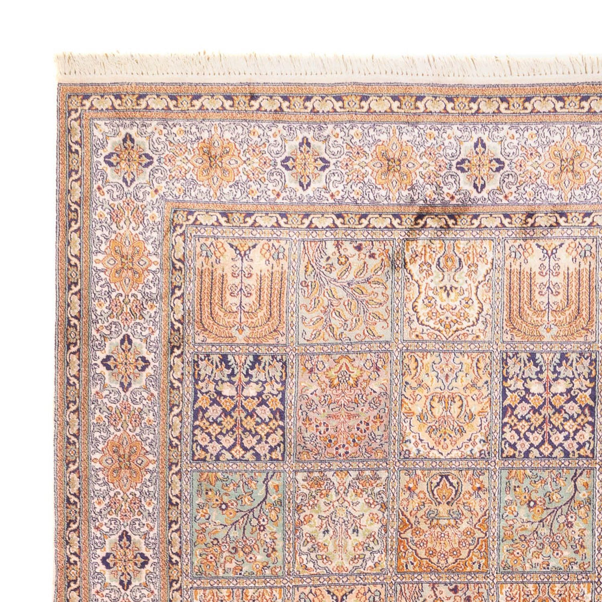 Seidenteppich - Kaschmir Seide - 337 x 247 cm - hellrot