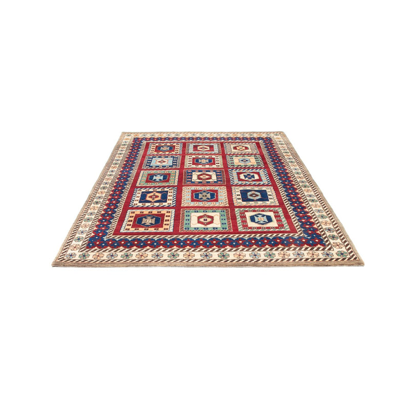 Gabbeh Teppich - Loribaft Indus - 241 x 168 cm - mehrfarbig