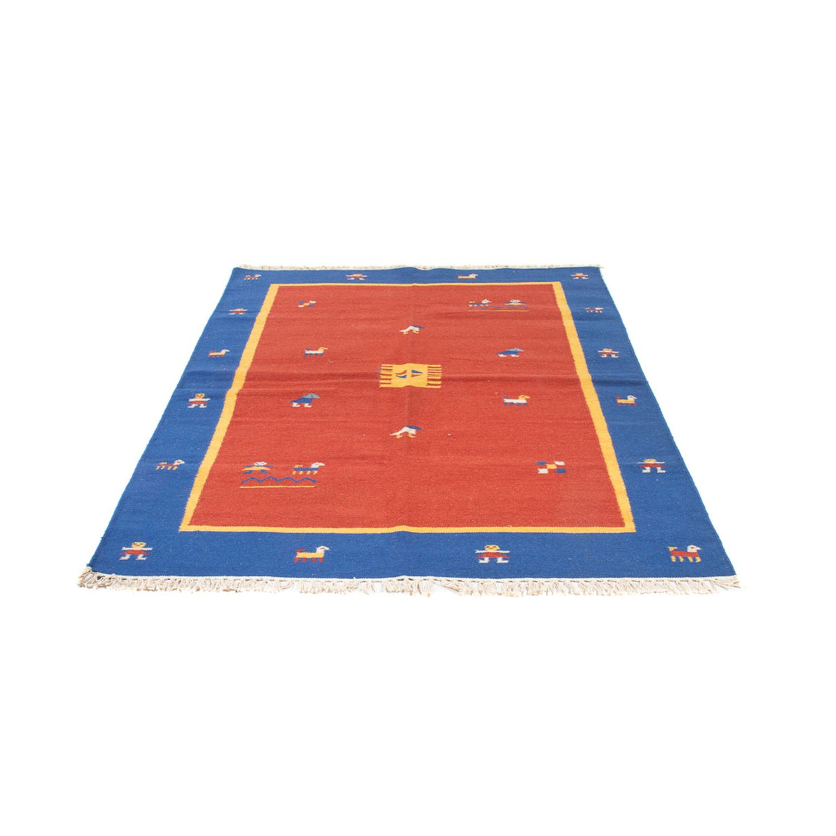 Kelim Teppich - Trendy - 200 x 140 cm - mehrfarbig