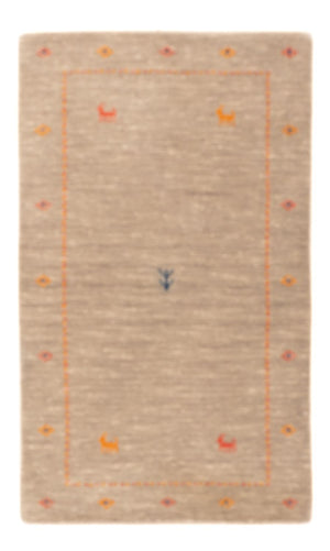 Gabbeh Teppich - Loribaft Softy - 103 x 62 cm - caramel