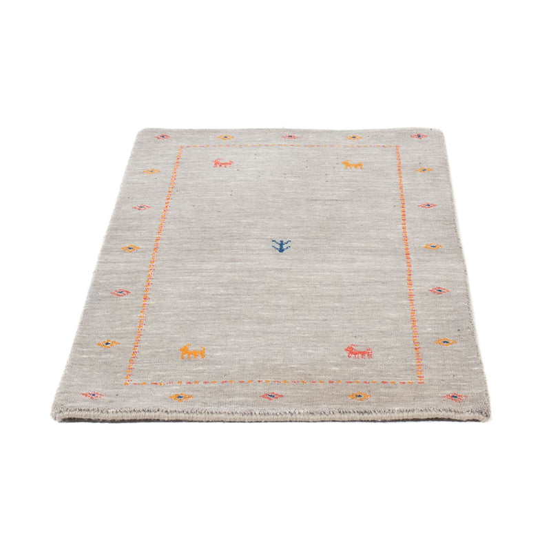 Gabbeh Teppich - Loribaft Softy - 103 x 62 cm - caramel
