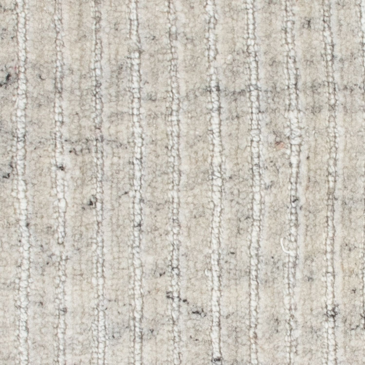 Wollteppich quadratisch  - 30 x 30 cm - hellgrau