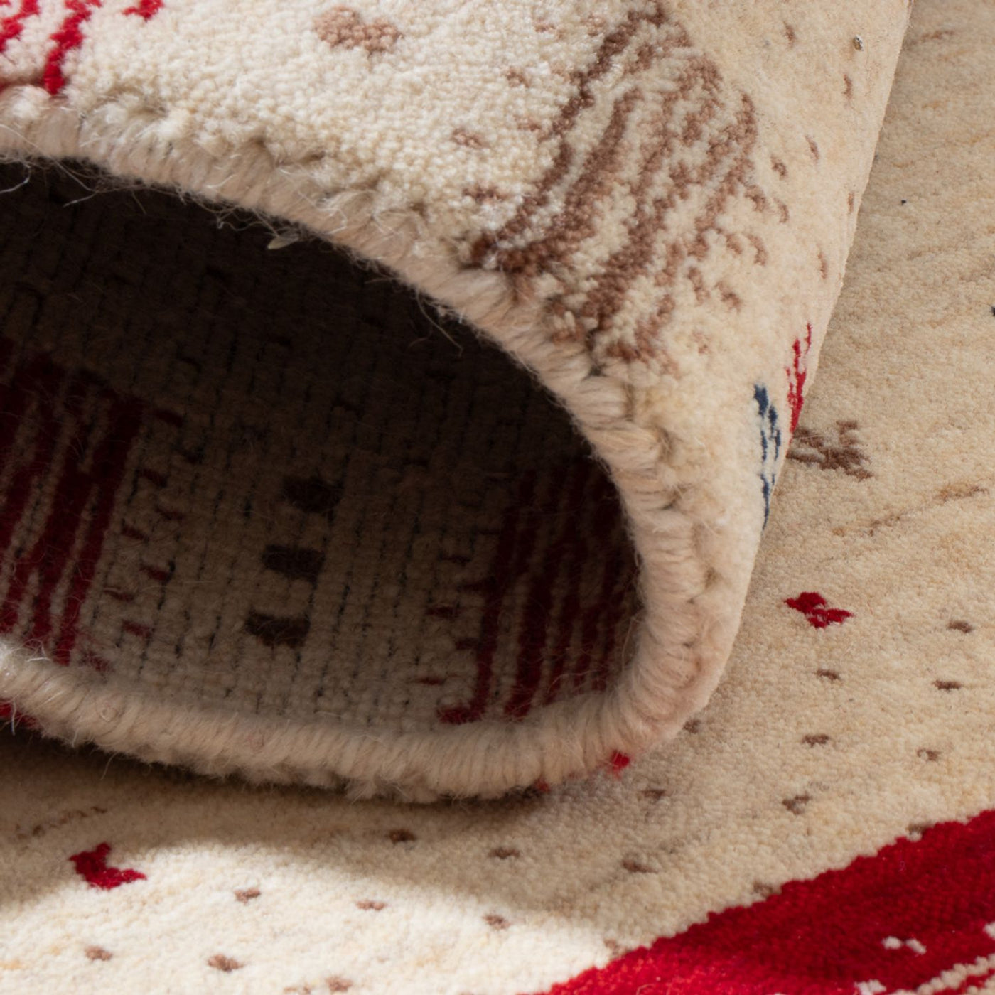 Indo Loribaft Teppich 90x60cm - Wollteppich