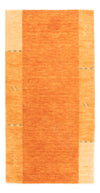 Tapis Gabbeh indien Tapis 70x140cm - Tapis en laine - Rectangle / Orange / 70 x 140 cm Rectangle
