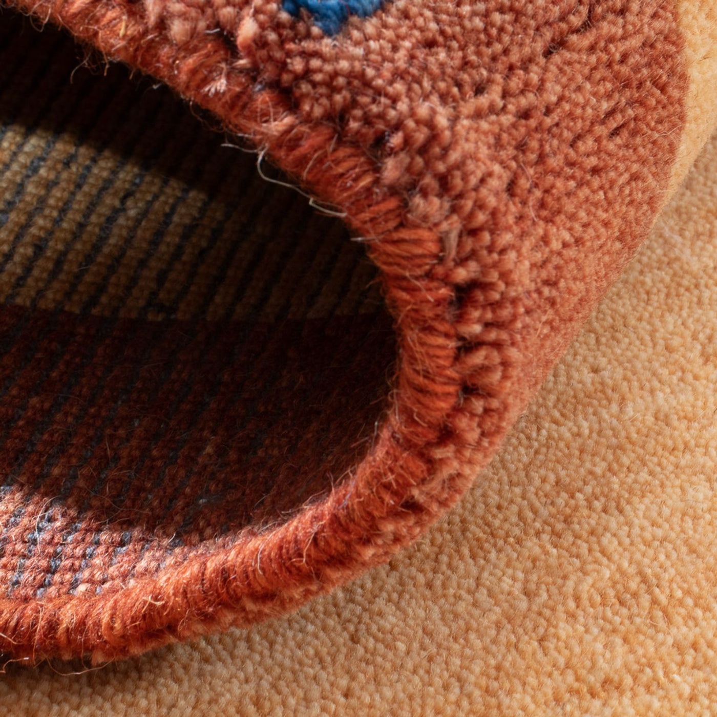 Gabbeh Teppich Indus 140x70cm - Wollteppich