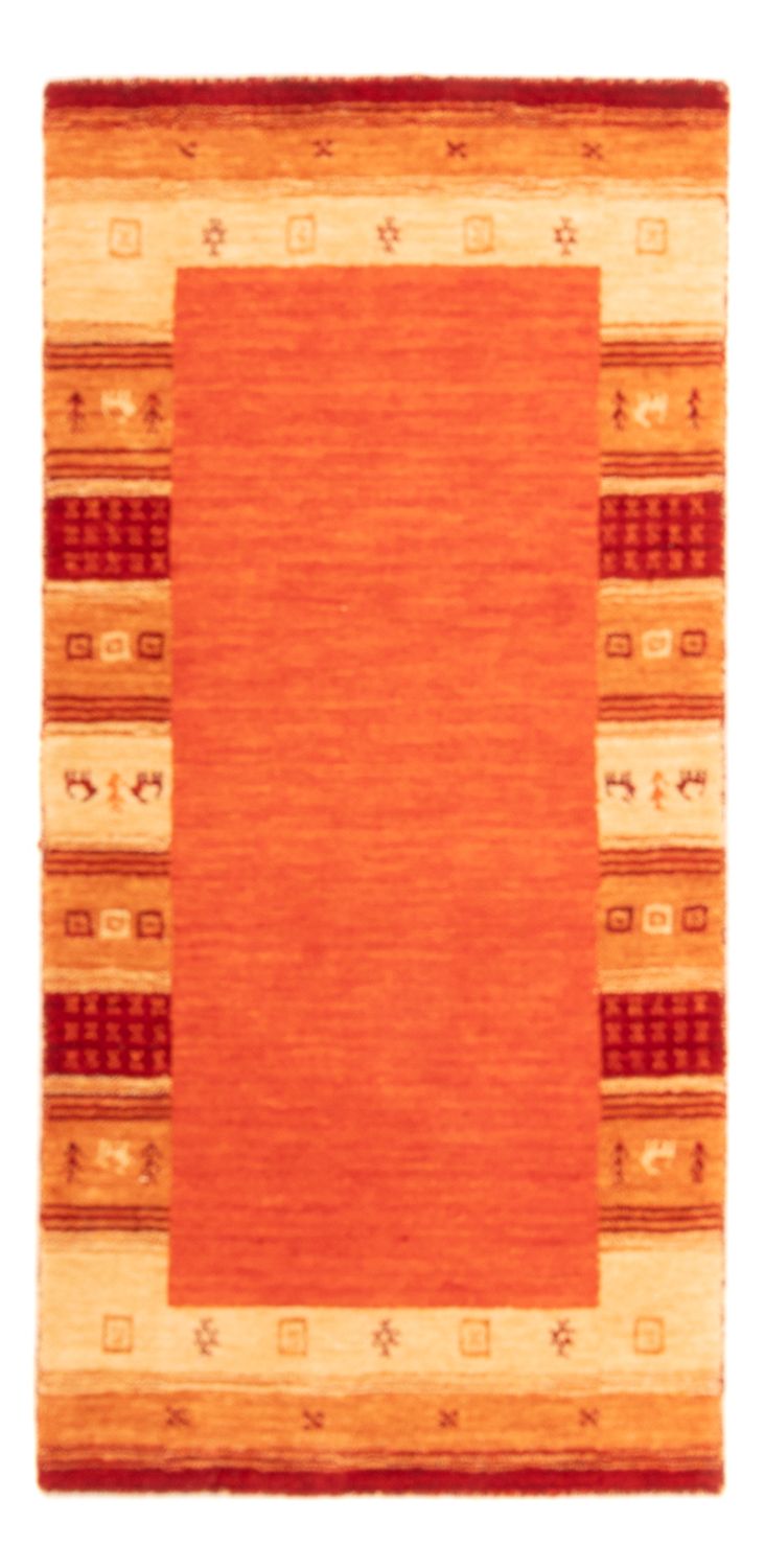 Gabbeh Teppich - Indus - 145 x 70 cm - orange