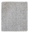 Tapis en laine 32x34cm - Tapis en laine - gris - Carré / Gris / 32 x 34 cm Carré