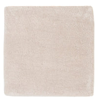 Tapis en laine carré  - 30 x 30 cm - gris clair