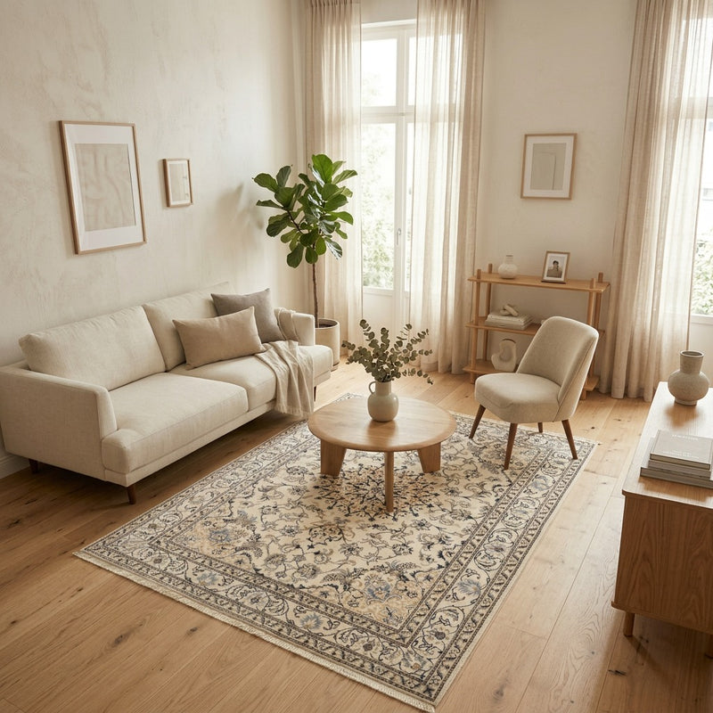 Indo Nain Teppich 232x157cm - Orientteppich