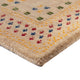 Gabbeh Teppich - Loribaft Softy - 90 x 60 cm - hellbeige