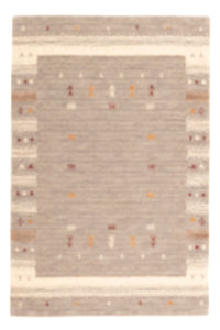 Tappeto Gabbeh - Loribaft Softy - 90 x 60 cm - beige scuro
