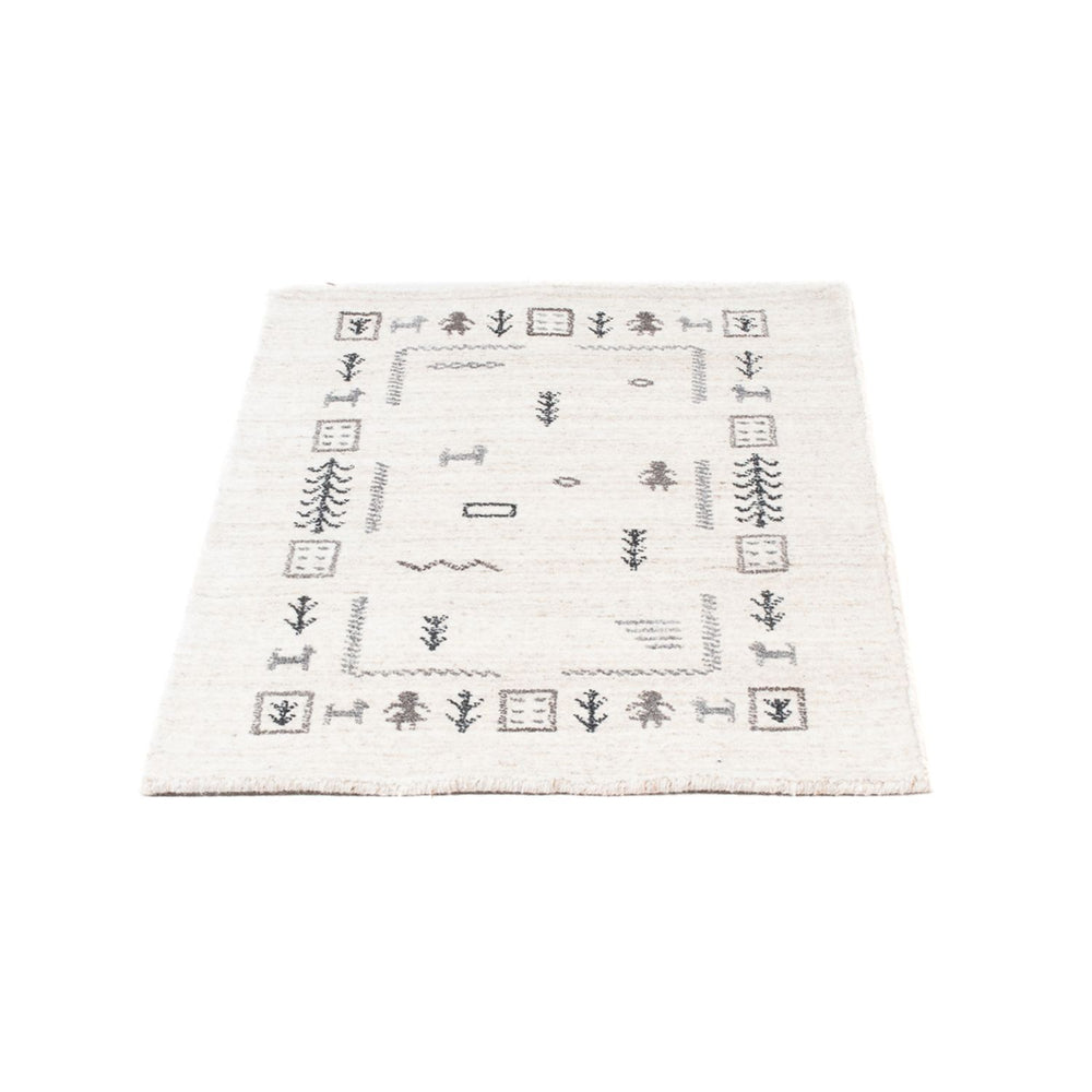 Gabbeh Teppich - Indus - 90 x 60 cm - beige