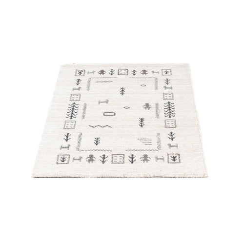 Gabbeh Teppich - Indus - 90 x 60 cm - beige