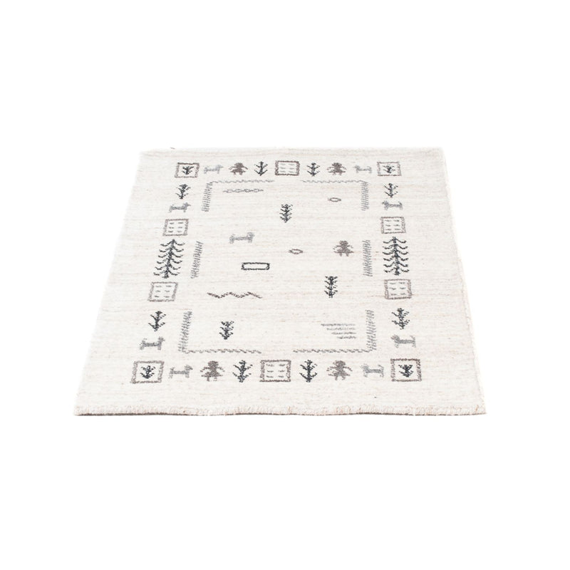 Gabbeh Teppich - Indus - 90 x 60 cm - beige
