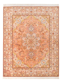 Tapis persan - Tabriz - Royal - 200 x 150 cm - saumon