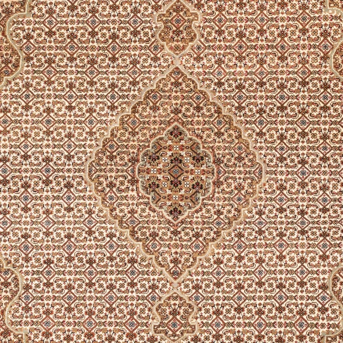 Orientteppich - Täbriz - 200 x 150 cm - dunkelbeige