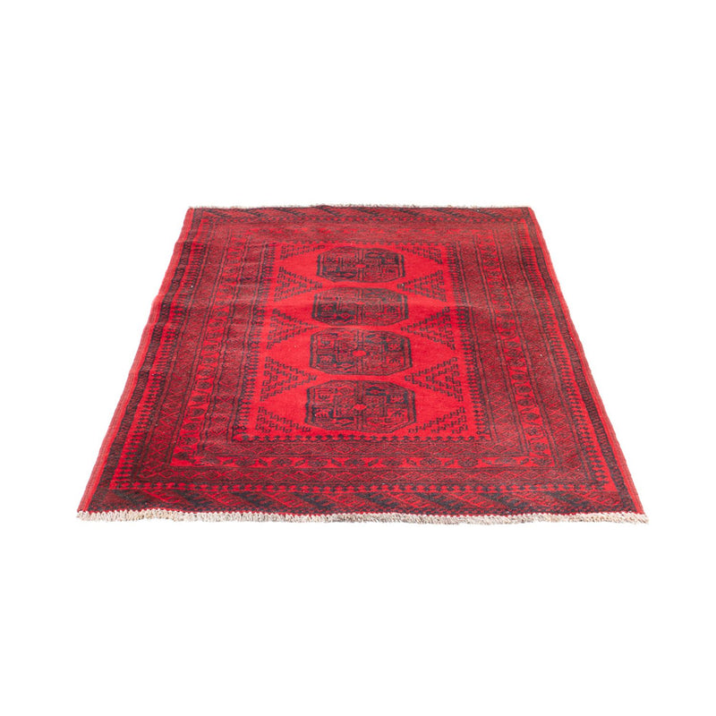 Afghan Teppich - Filpa - 155 x 100 cm - rot