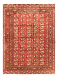 Tapis afghan - Boukhara - 410 x 300 cm - rouge clair