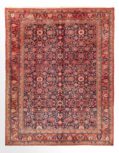 Tapis de Nahavand Tapis 250x300cm - Tapis persan - rouge foncé