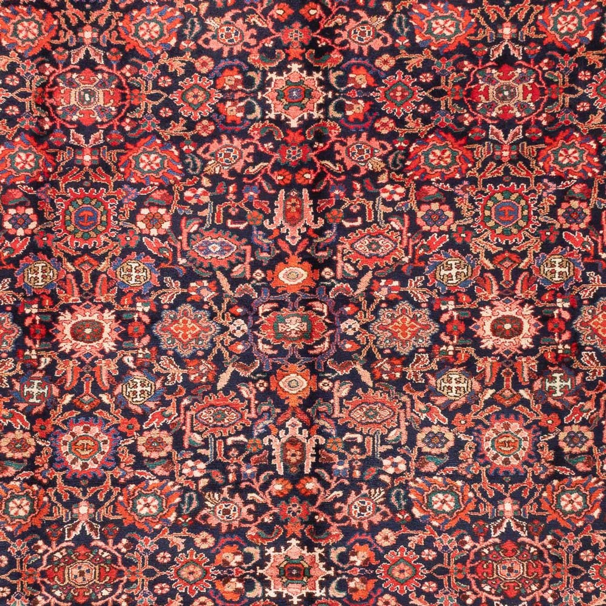 Perserteppich - Nomadic - 300 x 250 cm - dunkelrot