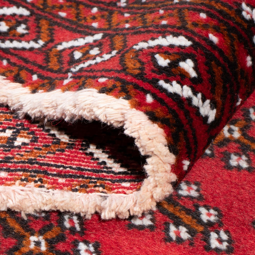 Turkaman Teppich - 130 x 60 cm - rot