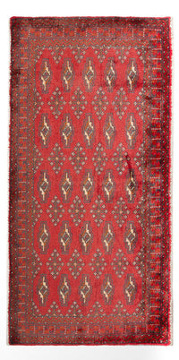 Tapis de couloir Tapis Turkaman - 130 x 60 cm - rouge