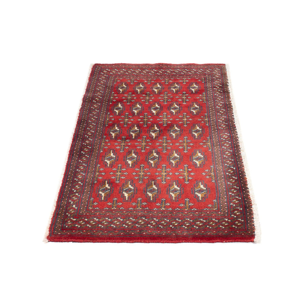 Turkaman Teppich - 130 x 60 cm - hellrot