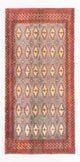 Läufer Turkaman - 136 x 57 cm - hellblau