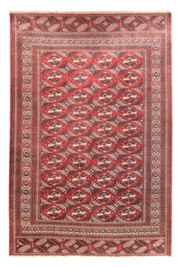 Tapis Turkaman - 390 x 280 cm - rouge