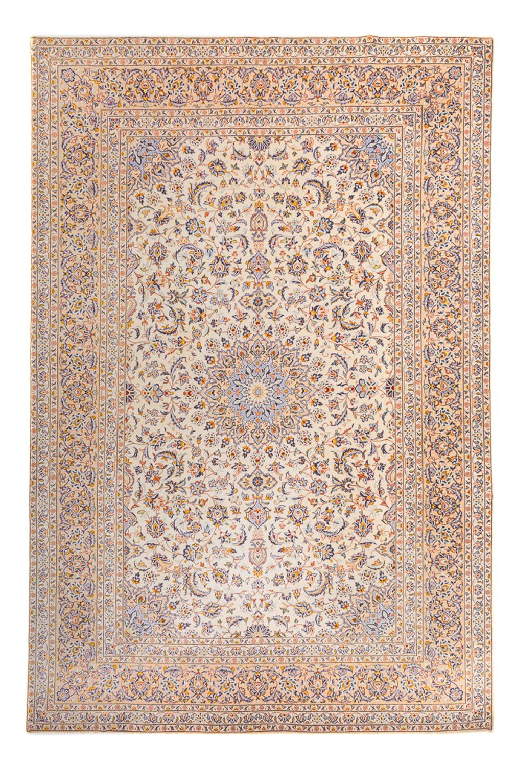 Perserteppich - Keshan quadratisch  - 415 x 395 cm - sand