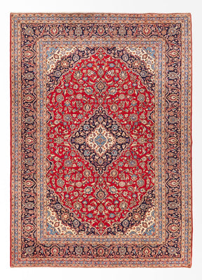 Perserteppich - Keshan - 355 x 255 cm - rot