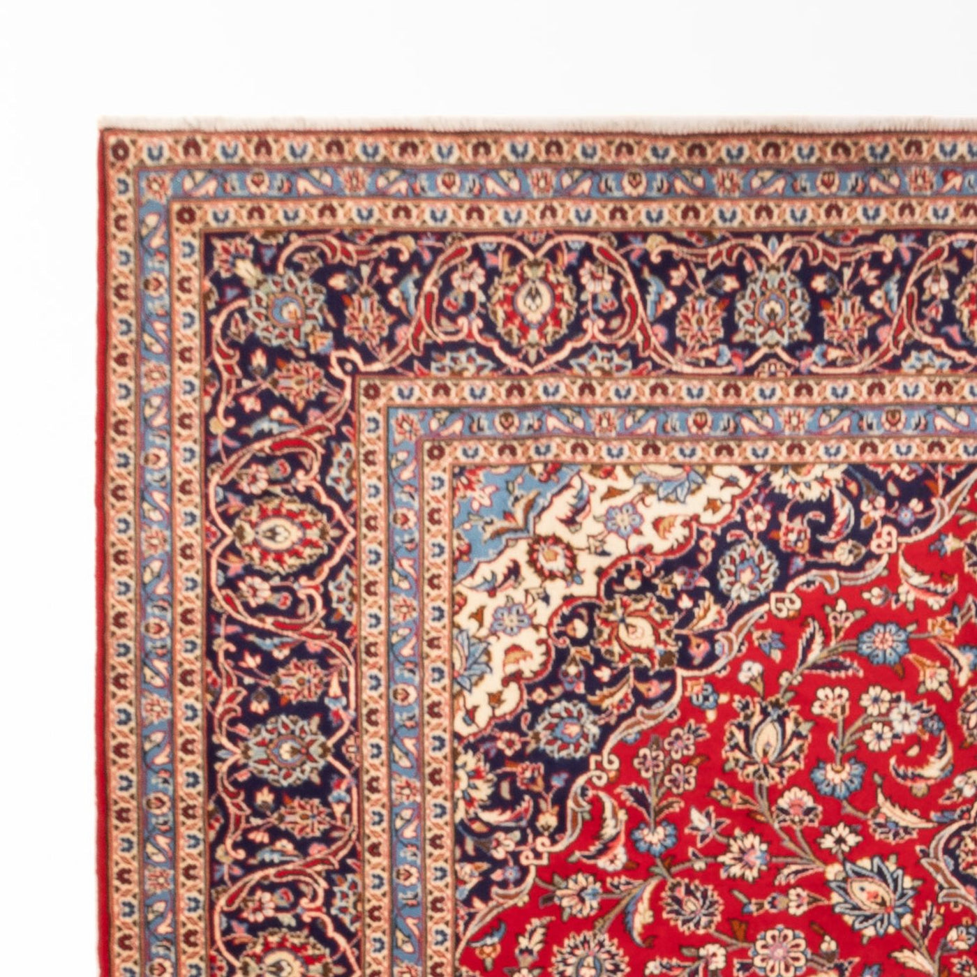 Perserteppich - Keshan - 355 x 255 cm - rot