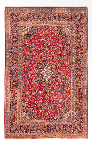 Perserteppich - Keshan - 354 x 218 cm - rot