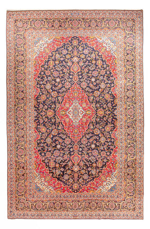 Perserteppich - Keshan - 445 x 310 cm - dunkelblau