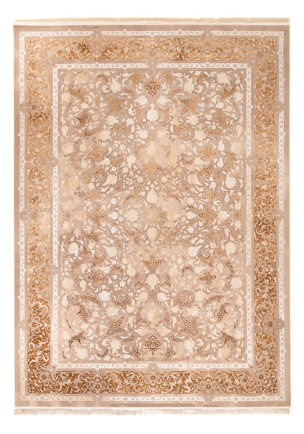 Orientalischer Webteppich - 350 x 250 cm - beige