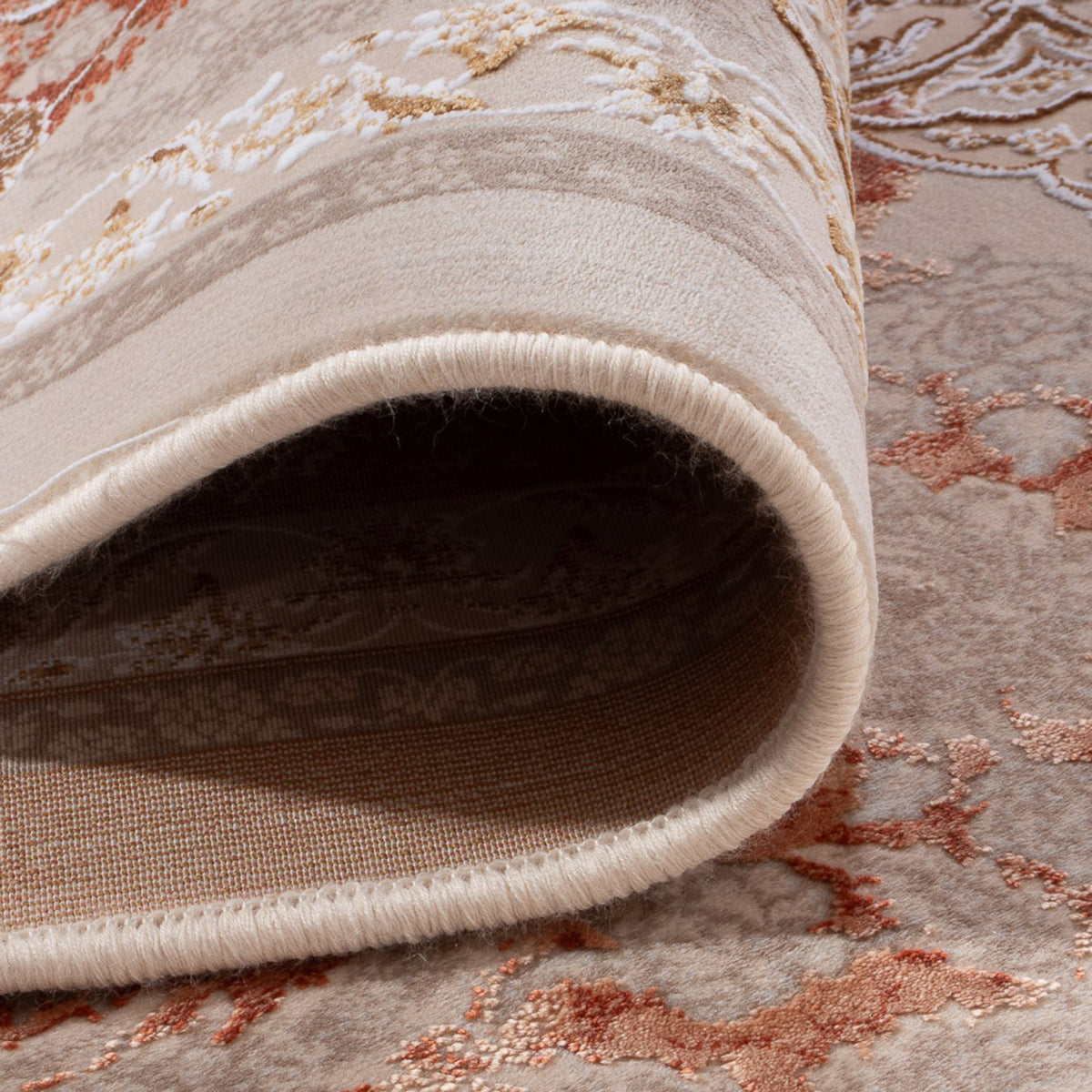 Orientalischer Webteppich - 350 x 250 cm - beige