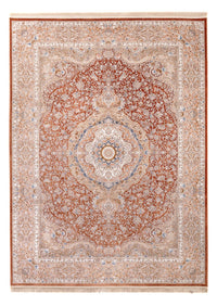 Tapis oriental tissé - 350 x 250 cm - beige foncé