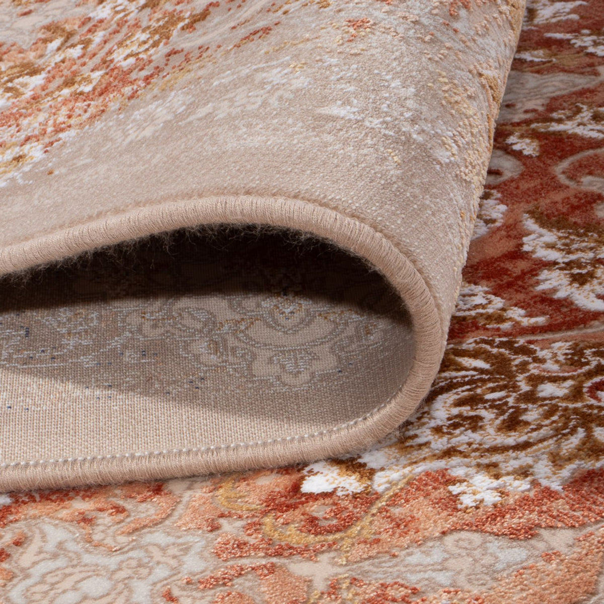 Orientalischer Webteppich - 350 x 250 cm - dunkelbeige