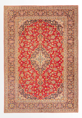 Perserteppich - Keshan - 350 x 242 cm - rot